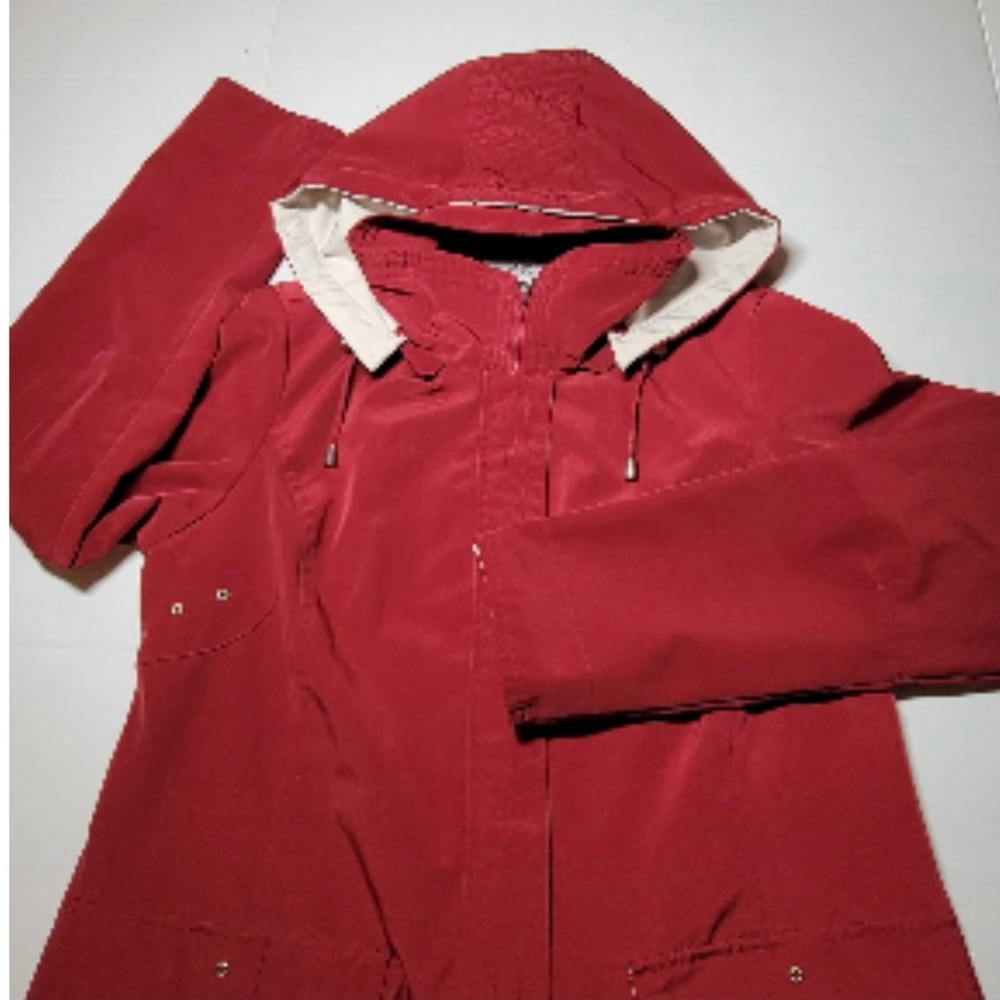 Weather Tamer Hooded Rain Jacket L - Picture 2 of 5